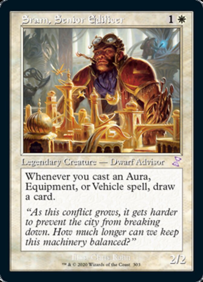 Sram, Senior Edificer (Timeshifted) [Time Spiral Remastered] - Magic: The Gathering - Card Brawlers | Quebec | Canada |