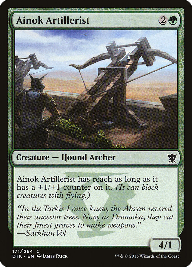Ainok Artillerist [Dragons of Tarkir] - Magic: The Gathering - Card Brawlers | Quebec | Canada |