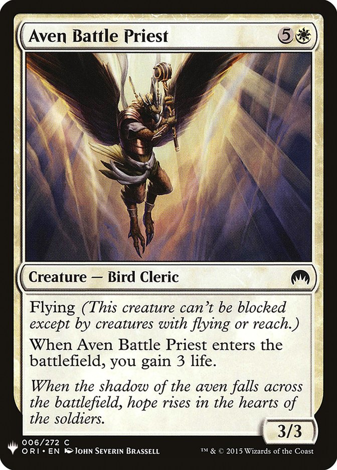 Aven Battle Priest [Mystery Booster] - Magic: The Gathering - Card Brawlers | Quebec | Canada |