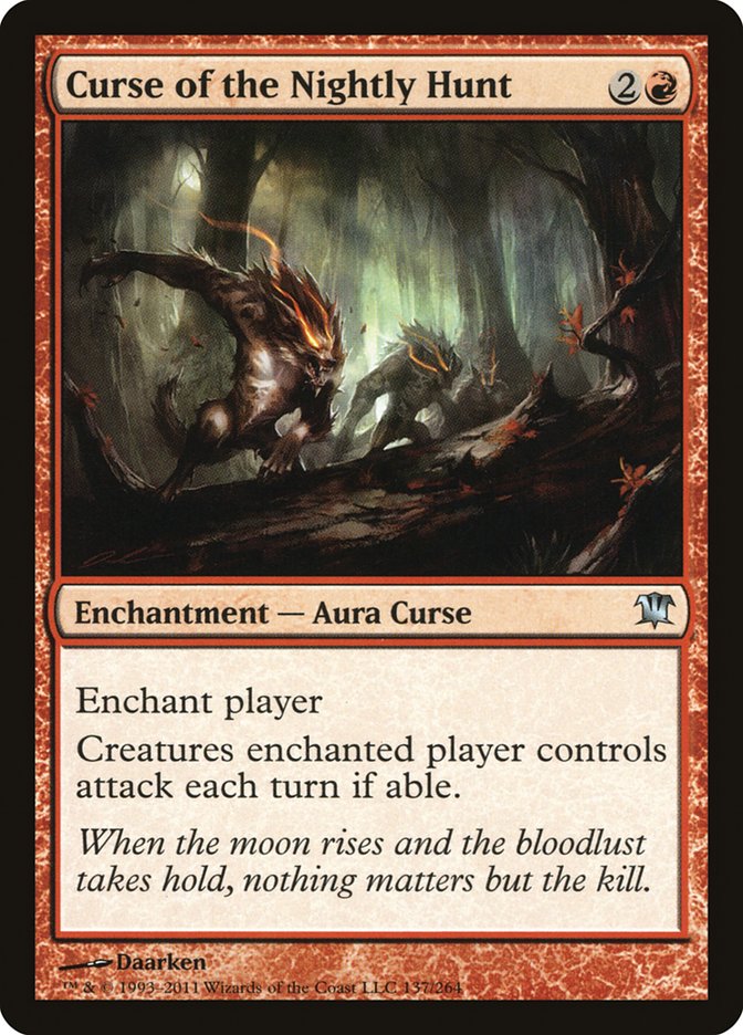 Curse of the Nightly Hunt [Innistrad] - Magic: The Gathering - Card Brawlers | Quebec | Canada |
