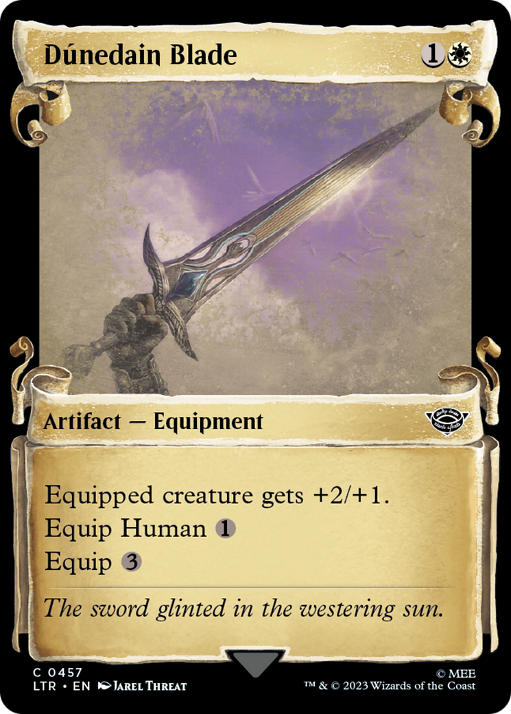 Dunedain Blade [The Lord of the Rings: Tales of Middle-Earth Showcase Scrolls] - Magic: The Gathering - Card Brawlers | Quebec | Canada |