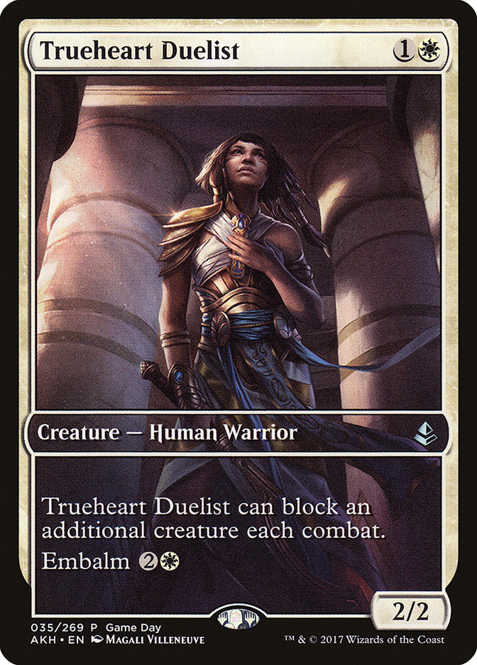 Trueheart Duelist (Game Day) [Amonkhet Promos] - Magic: The Gathering - Card Brawlers | Quebec | Canada |
