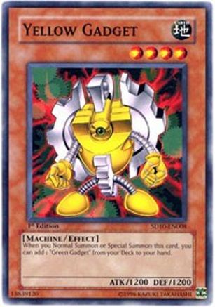 Yellow Gadget [SD10-EN008] Common - Yu-Gi-Oh! - Card Brawlers | Quebec | Canada |