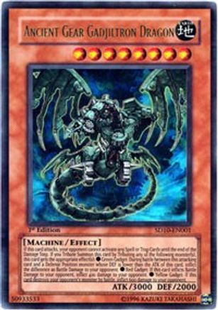 Ancient Gear Gadjiltron Dragon [SD10-EN001] Ultra Rare - Yu-Gi-Oh! - Card Brawlers | Quebec | Canada |