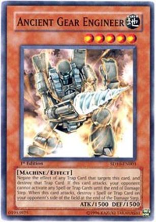 Ancient Gear Engineer [SD10-EN003] Common - Yu-Gi-Oh! - Card Brawlers | Quebec | Canada |