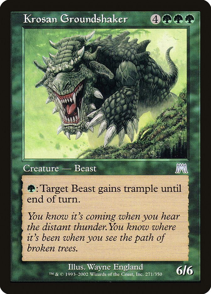 Krosan Groundshaker [Onslaught] - Magic: The Gathering - Card Brawlers | Quebec | Canada |