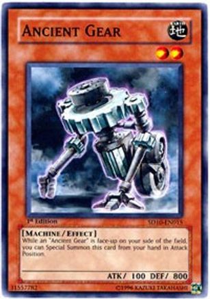 Ancient Gear [SD10-EN015] Common - Yu-Gi-Oh! - Card Brawlers | Quebec | Canada |