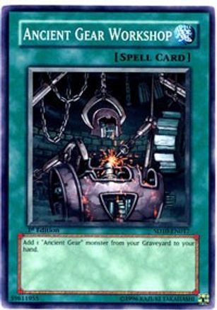Ancient Gear Workshop [SD10-EN017] Common - Yu-Gi-Oh! - Card Brawlers | Quebec | Canada |