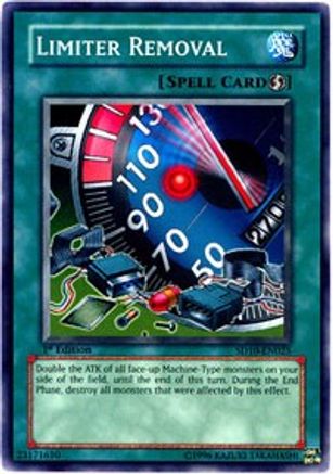 Limiter Removal [SD10-EN025] Common - Yu-Gi-Oh! - Card Brawlers | Quebec | Canada |