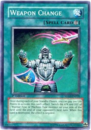 Weapon Change [SD10-EN028] Common - Yu-Gi-Oh! - Card Brawlers | Quebec | Canada |