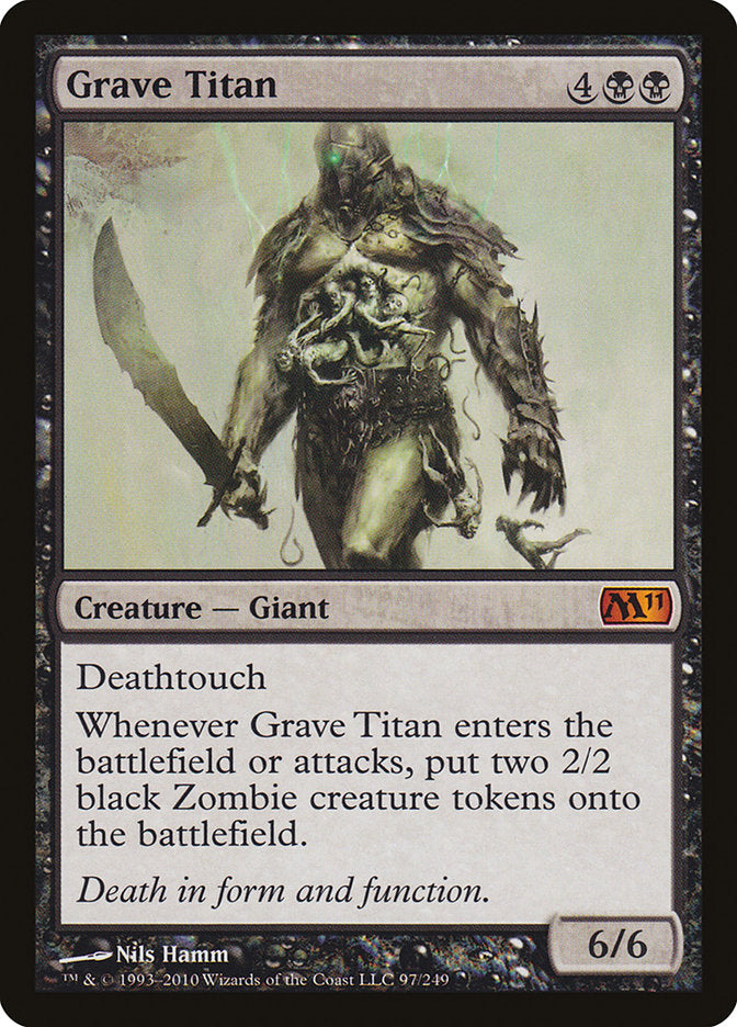 Grave Titan [Magic 2011] - Magic: The Gathering - Card Brawlers | Quebec | Canada |