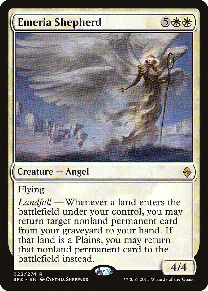 Emeria Shepherd [Battle for Zendikar] - Magic: The Gathering - Card Brawlers | Quebec | Canada |