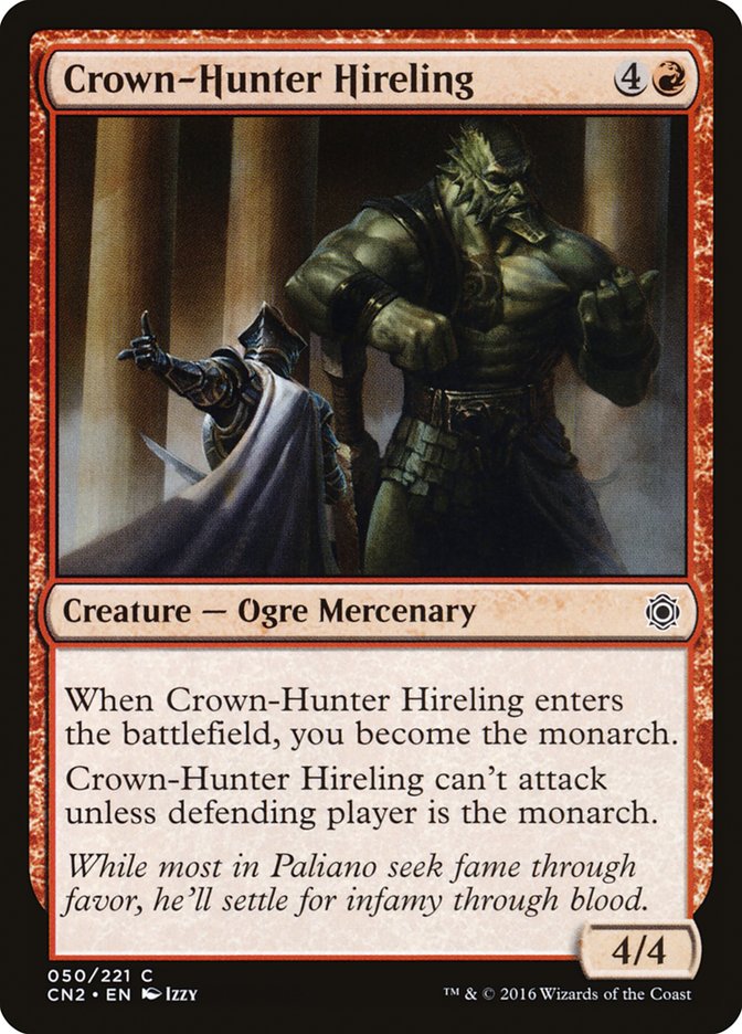 Crown-Hunter Hireling [Conspiracy: Take the Crown] - Magic: The Gathering - Card Brawlers | Quebec | Canada |