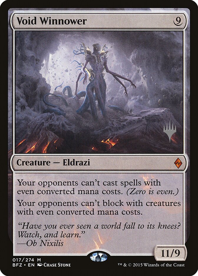 Void Winnower (Promo Pack) [Battle for Zendikar Promos] - Magic: The Gathering - Card Brawlers | Quebec | Canada |