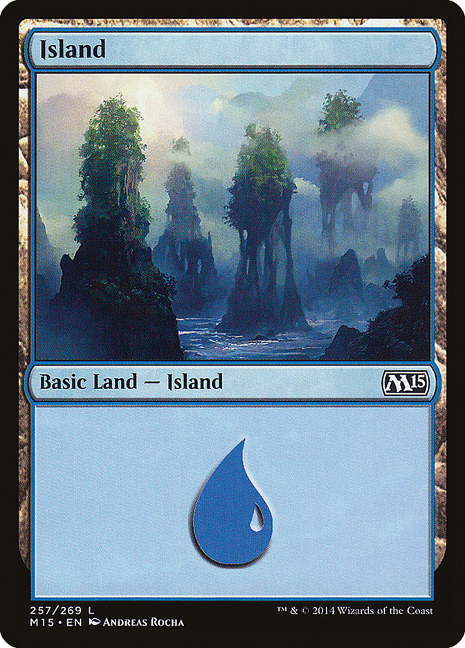 Island (257) [Magic 2015] - Magic: The Gathering - Card Brawlers | Quebec | Canada |