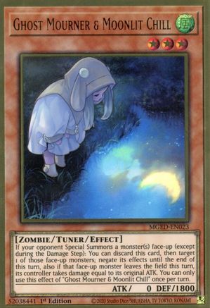 Ghost Mourner & Moonlit Chill (Alternate Art) [MGED-EN023] Gold Rare - Yu-Gi-Oh! - Card Brawlers | Quebec | Canada |