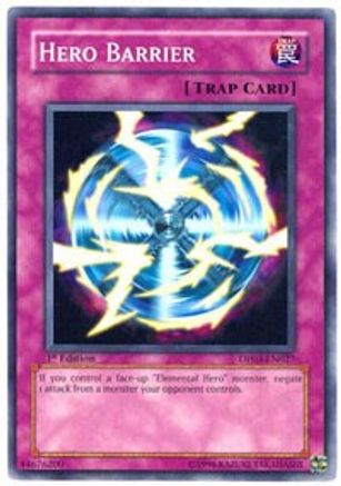Hero Barrier [DP03-EN027] Common - Yu-Gi-Oh! - Card Brawlers | Quebec | Canada |