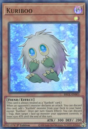 Kuriboo [BROL-EN003] Ultra Rare - Yu-Gi-Oh! - Card Brawlers | Quebec | Canada |