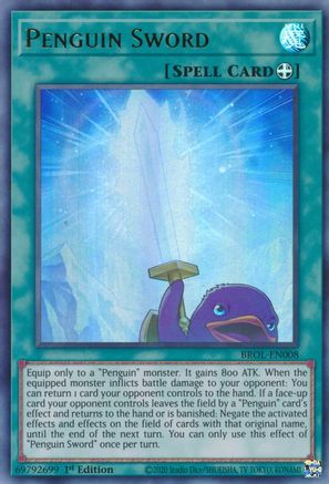 Penguin Sword [BROL-EN008] Ultra Rare - Yu-Gi-Oh! - Card Brawlers | Quebec | Canada |