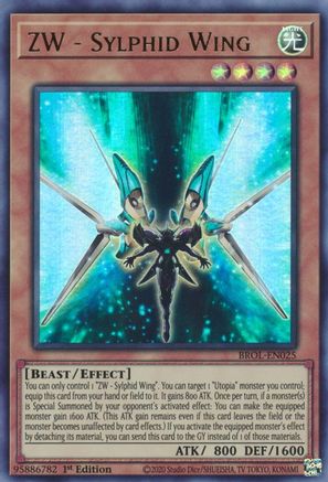ZW - Sylphid Wing [BROL-EN025] Ultra Rare - Yu-Gi-Oh! - Card Brawlers | Quebec | Canada |