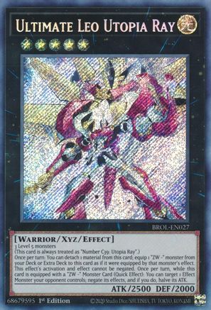 Ultimate Leo Utopia Ray [BROL-EN027] Secret Rare - Yu-Gi-Oh! - Card Brawlers | Quebec | Canada |