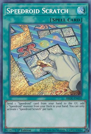 Speedroid Scratch [BROL-EN035] Secret Rare - Yu-Gi-Oh! - Card Brawlers | Quebec | Canada |