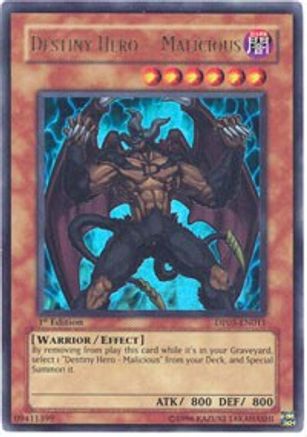 Destiny Hero - Malicious [DP05-EN011] Ultra Rare - Yu-Gi-Oh! - Card Brawlers | Quebec | Canada |
