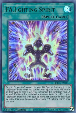 FA.I.ghting Spirit [BROL-EN041] Ultra Rare - Yu-Gi-Oh! - Card Brawlers | Quebec | Canada |
