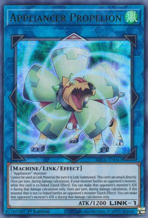 Appliancer Propelion [BROL-EN043] Ultra Rare - Yu-Gi-Oh! - Card Brawlers | Quebec | Canada |