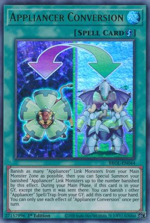 Appliancer Conversion [BROL-EN044] Ultra Rare - Yu-Gi-Oh! - Card Brawlers | Quebec | Canada |