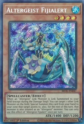 Altergeist Fijialert [BROL-EN047] Secret Rare - Yu-Gi-Oh! - Card Brawlers | Quebec | Canada |