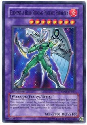 Elemental Hero Shining Phoenix Enforcer [DP05-EN013] Super Rare - Yu-Gi-Oh! - Card Brawlers | Quebec | Canada |