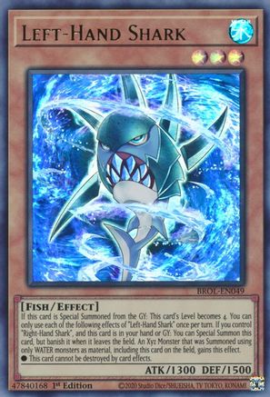 Left-Hand Shark [BROL-EN049] Ultra Rare - Yu-Gi-Oh! - Card Brawlers | Quebec | Canada |