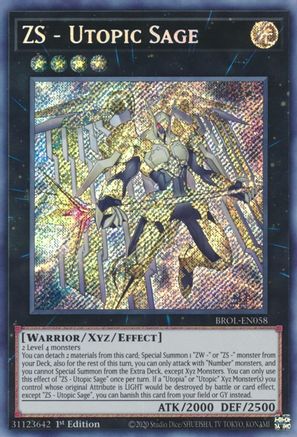 ZS - Utopic Sage [BROL-EN058] Secret Rare - Yu-Gi-Oh! - Card Brawlers | Quebec | Canada |
