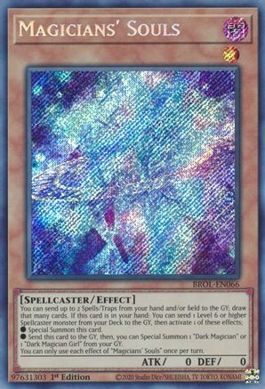 Magicians' Souls [BROL-EN066] Secret Rare - Yu-Gi-Oh! - Card Brawlers | Quebec | Canada |