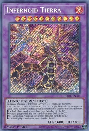 Infernoid Tierra [BROL-EN082] Secret Rare - Yu-Gi-Oh! - Card Brawlers | Quebec | Canada |