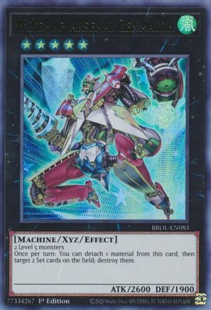 Wind-Up Arsenal Zenmaioh [BROL-EN083] Ultra Rare - Yu-Gi-Oh! - Card Brawlers | Quebec | Canada |