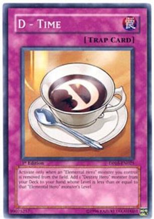 D - Time [DP05-EN025] Common - Yu-Gi-Oh! - Card Brawlers | Quebec | Canada |