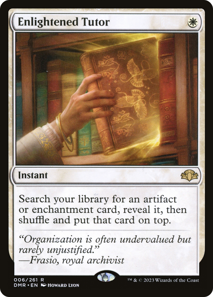 Enlightened Tutor [Dominaria Remastered] - Magic: The Gathering - Card Brawlers | Quebec | Canada |