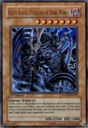 Reign-Beaux, Overlord of Dark World [STON-EN017] Ultra Rare - Yu-Gi-Oh! - Card Brawlers | Quebec | Canada |