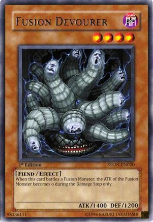 Fusion Devourer [STON-EN020] Rare - Yu-Gi-Oh! - Card Brawlers | Quebec | Canada |