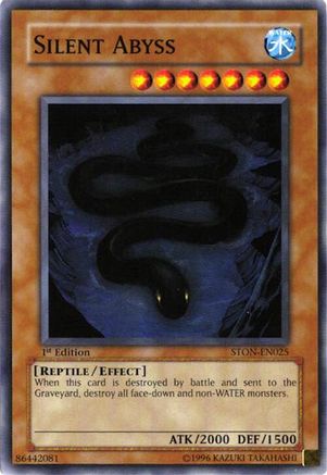 Silent Abyss [STON-EN025] Common - Yu-Gi-Oh! - Card Brawlers | Quebec | Canada |