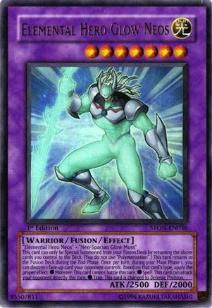 Elemental Hero Glow Neos [STON-EN036] Ultra Rare - Yu-Gi-Oh! - Card Brawlers | Quebec | Canada |