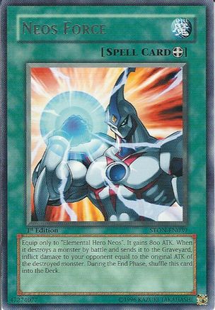 Neos Force [STON-EN039] Rare - Yu-Gi-Oh! - Card Brawlers | Quebec | Canada |