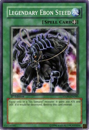 Legendary Ebon Steed [STON-EN040] Common - Yu-Gi-Oh! - Card Brawlers | Quebec | Canada |