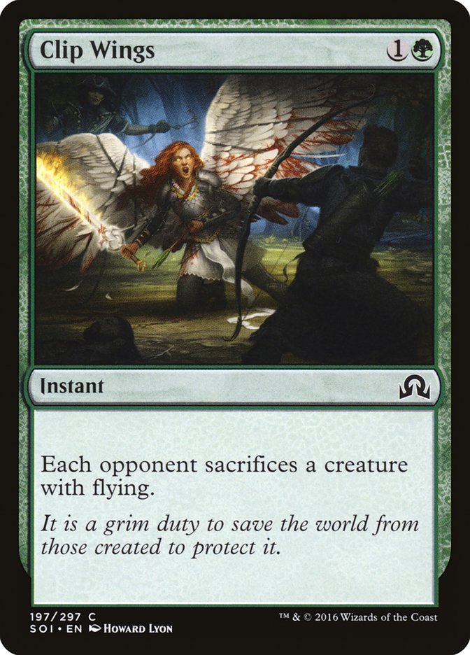 Clip Wings [Shadows over Innistrad] - Magic: The Gathering - Card Brawlers | Quebec | Canada |