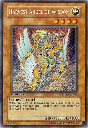 Harvest Angel of Wisdom [STON-EN063] Secret Rare - Yu-Gi-Oh! - Card Brawlers | Quebec | Canada |
