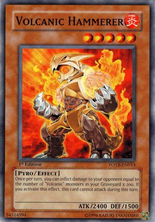 Volcanic Hammerer [FOTB-EN013] Common - Yu-Gi-Oh! - Card Brawlers | Quebec | Canada |