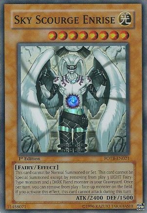Sky Scourge Enrise [FOTB-EN021] Super Rare - Yu-Gi-Oh! - Card Brawlers | Quebec | Canada |