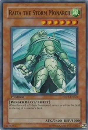 Raiza the Storm Monarch [FOTB-EN026] Super Rare